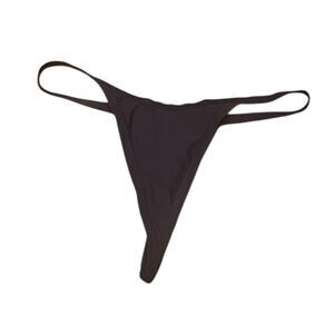 Shekini Navy Blue Swimwear Thong Bottoms, Size M, NWT